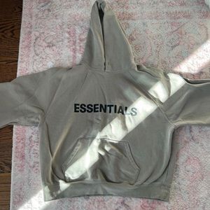 Fear of God Essentials Hoodie 'Moss'